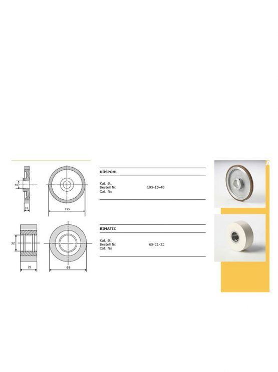 Dusphol en Bimatic aanvoerwielen