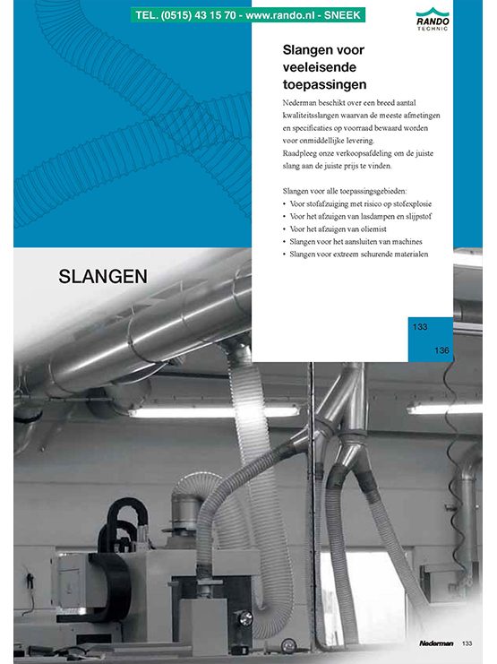 Nederman Flexibele slangen