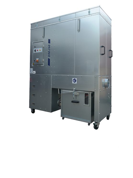 DM 160 afzuigunit (onderdruk)