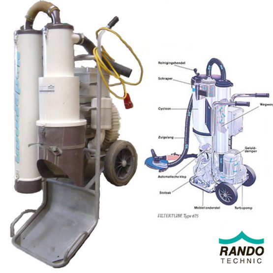 Nederman Filtertube 675 (mag weg voor e.a.b.)