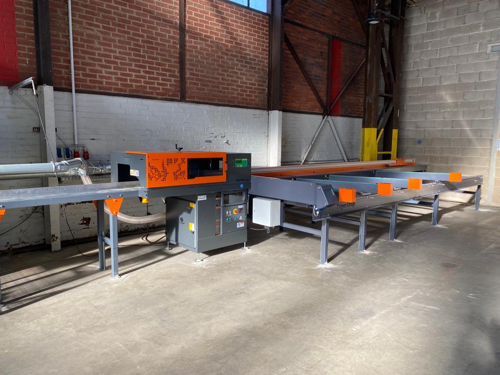 TigerStop + TigerSaw 1000 met laadstation