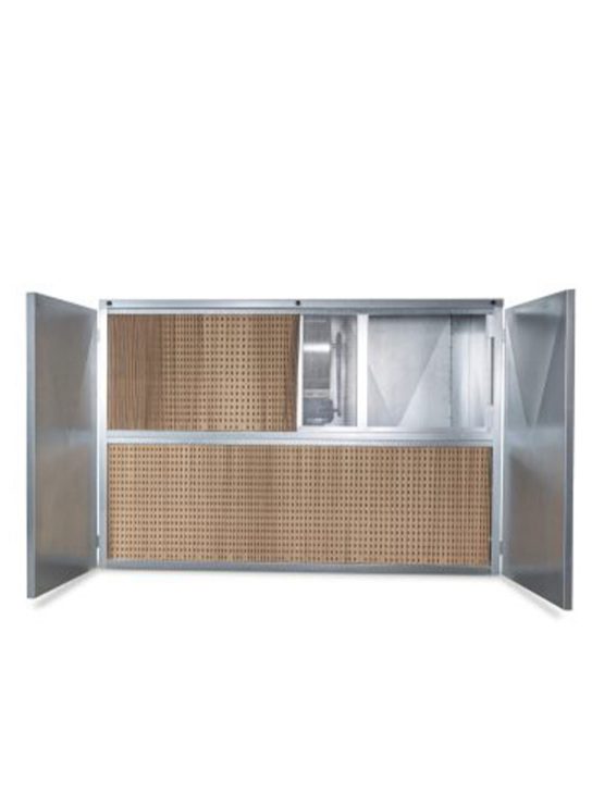 Vaste Spuitwand 2000 x 2000 mm - Axiaal ventilator