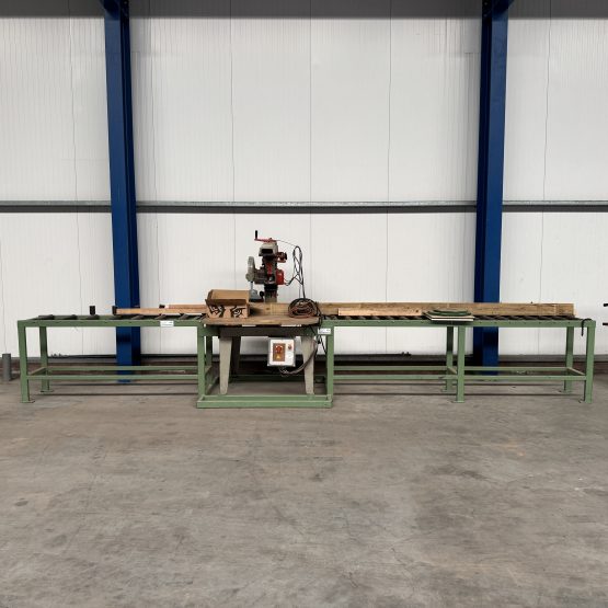 Omga Afkortzaag met rollenbaan en aanslag (20250930)