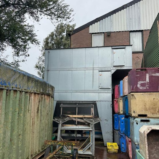 MD-500C afzuiginstallatie (fabricaat Riedex)